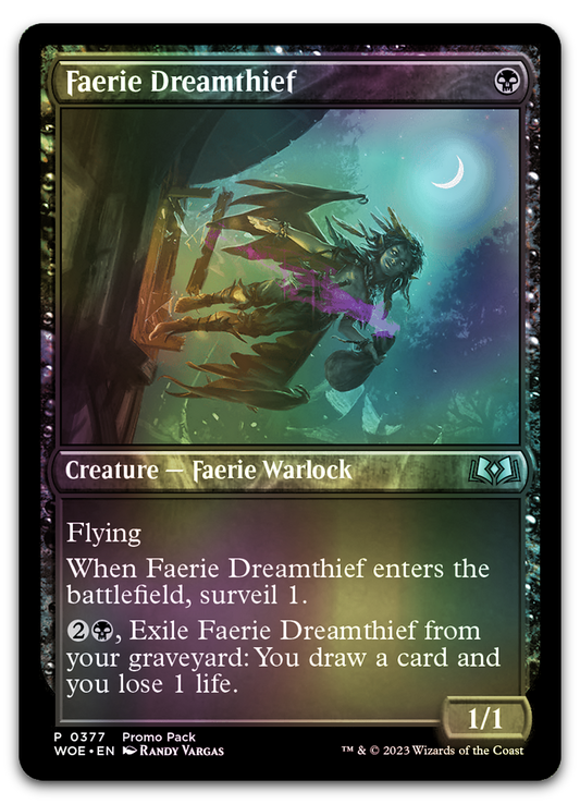 Faerie Dreamthief (Promo Pack: Wilds of Eldraine)