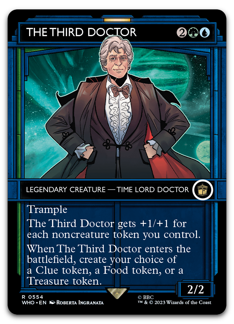 The Third Doctor (Showcase) (Universes Beyond: Doctor Who)