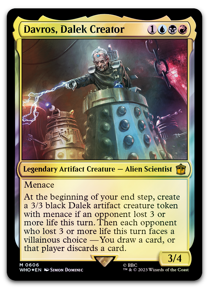 Davros, Dalek Creator (Surge Foil) (Universes Beyond: Doctor Who)