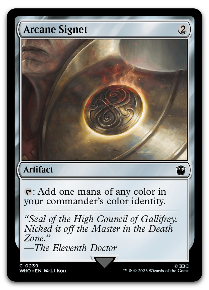 Arcane Signet (Universes Beyond: Doctor Who)