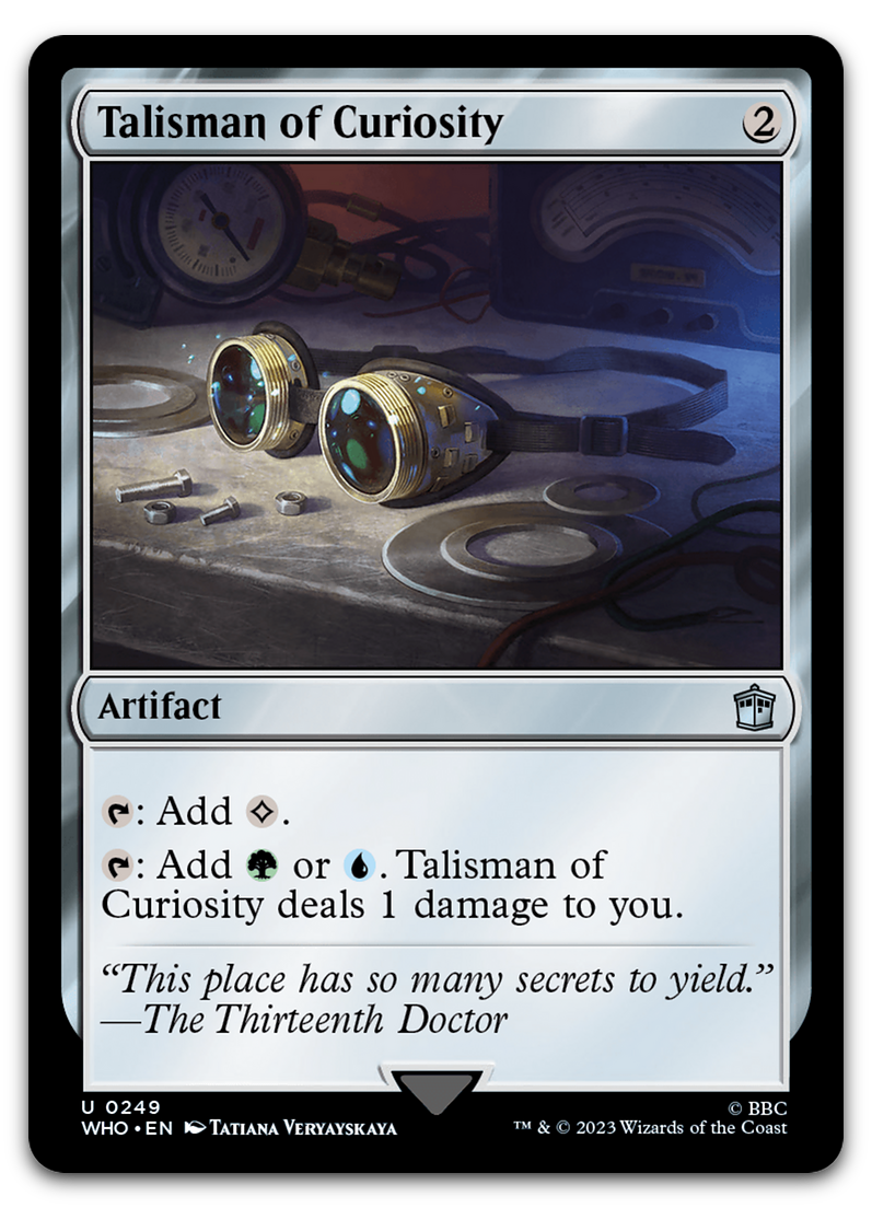 Talisman of Curiosity (Universes Beyond: Doctor Who)
