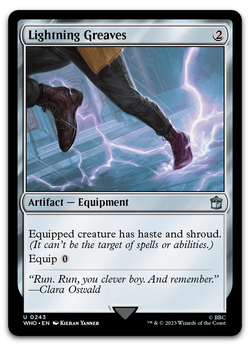 Lightning Greaves (Universes Beyond: Doctor Who)