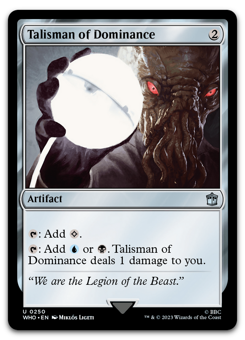 Talisman of Dominance (Universes Beyond: Doctor Who)