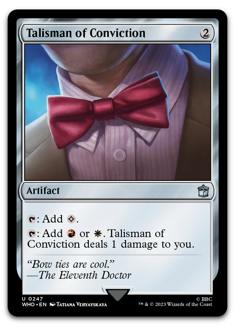 Talisman of Conviction (Universes Beyond: Doctor Who)