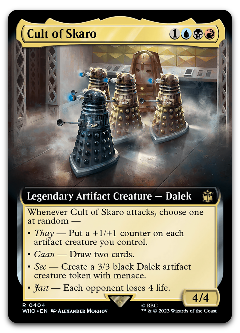Cult of Skaro (Extended Art) (Universes Beyond: Doctor Who)