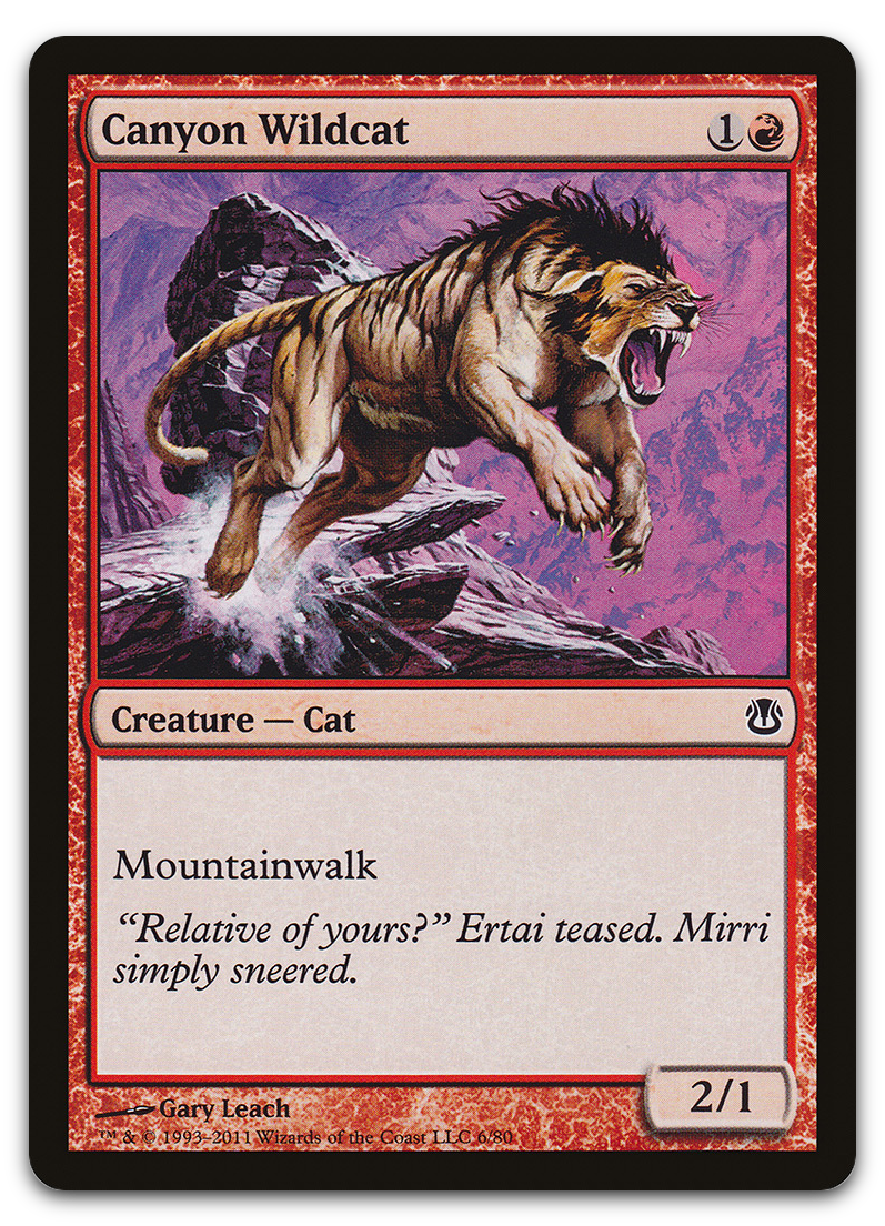 Canyon Wildcat (Duel Decks: Ajani vs. Nicol Bolas)