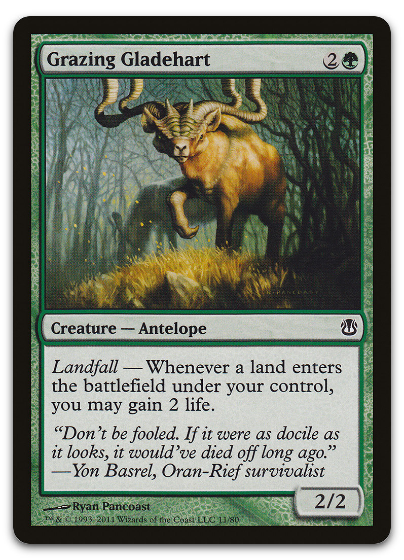 Grazing Gladehart (Duel Decks: Ajani vs. Nicol Bolas)