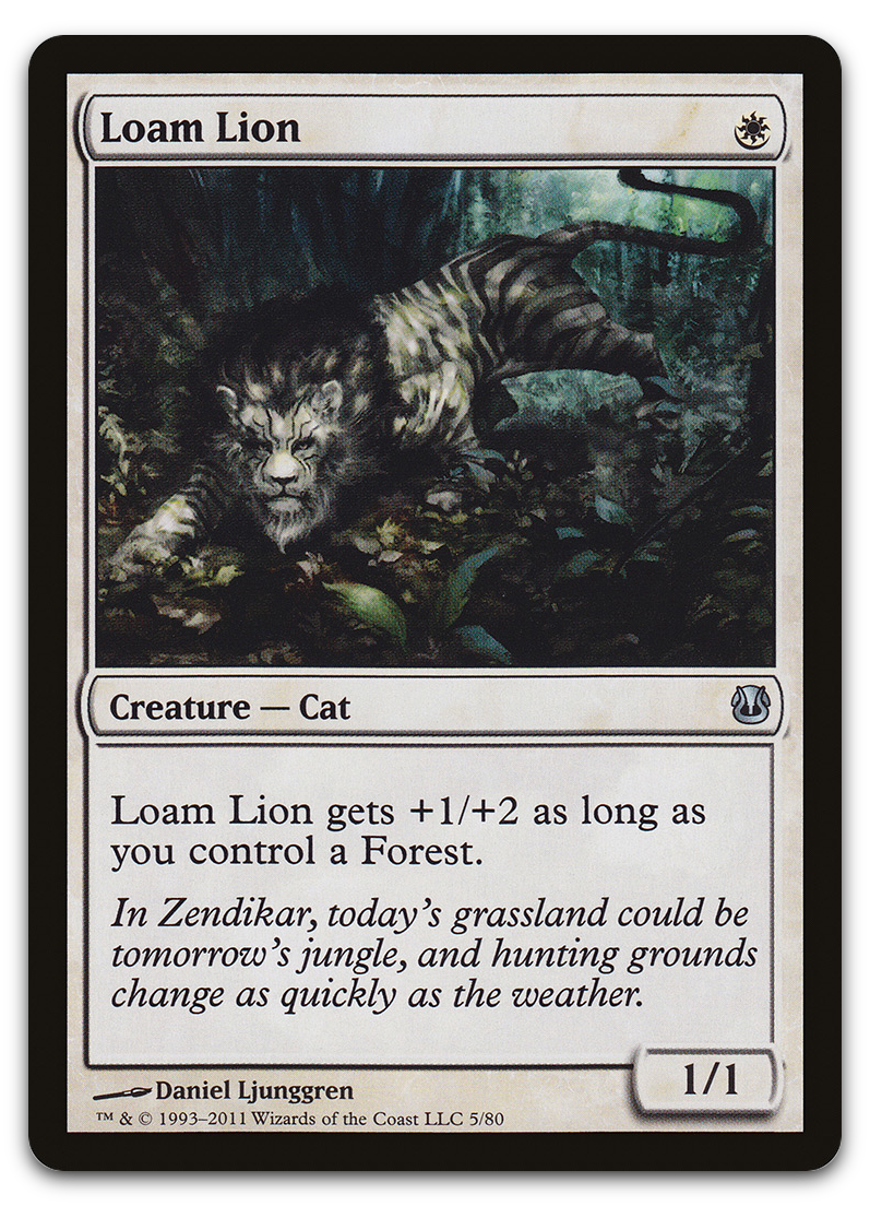 Loam Lion (Duel Decks: Ajani vs. Nicol Bolas)
