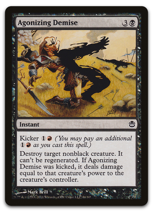 Agonizing Demise (Duel Decks: Ajani vs. Nicol Bolas)