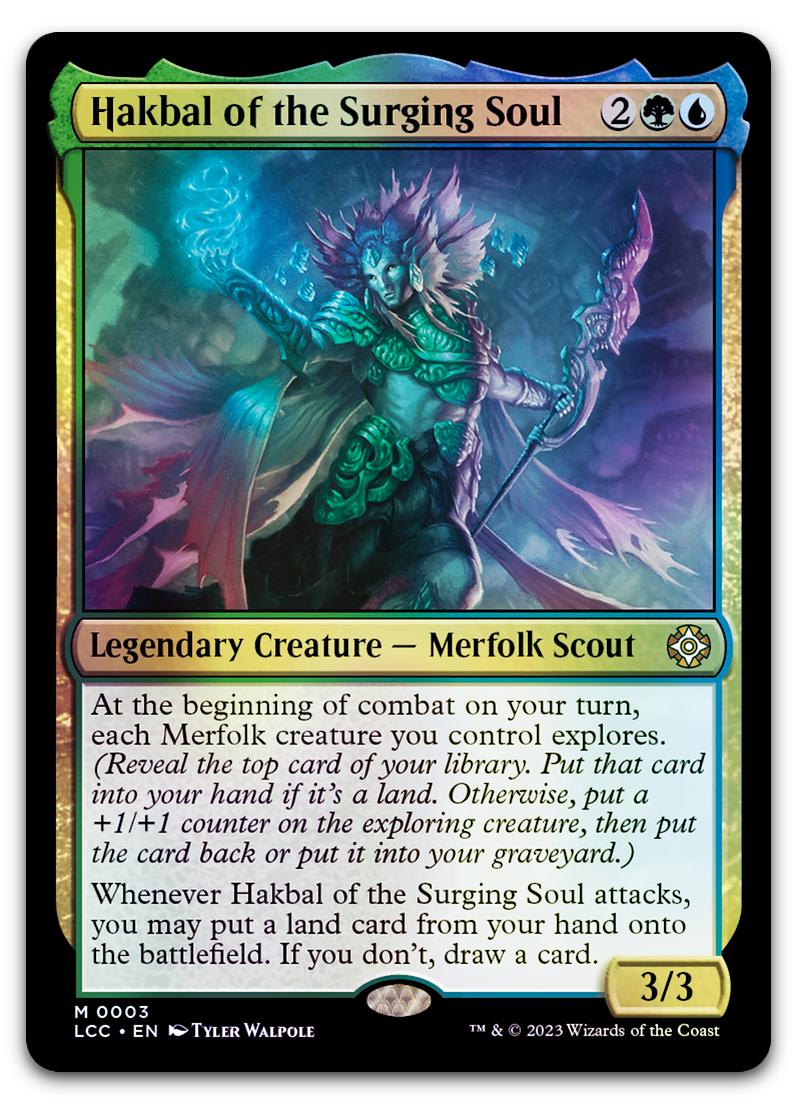 Hakbal of the Surging Soul (Commander: The Lost Caverns of Ixalan)