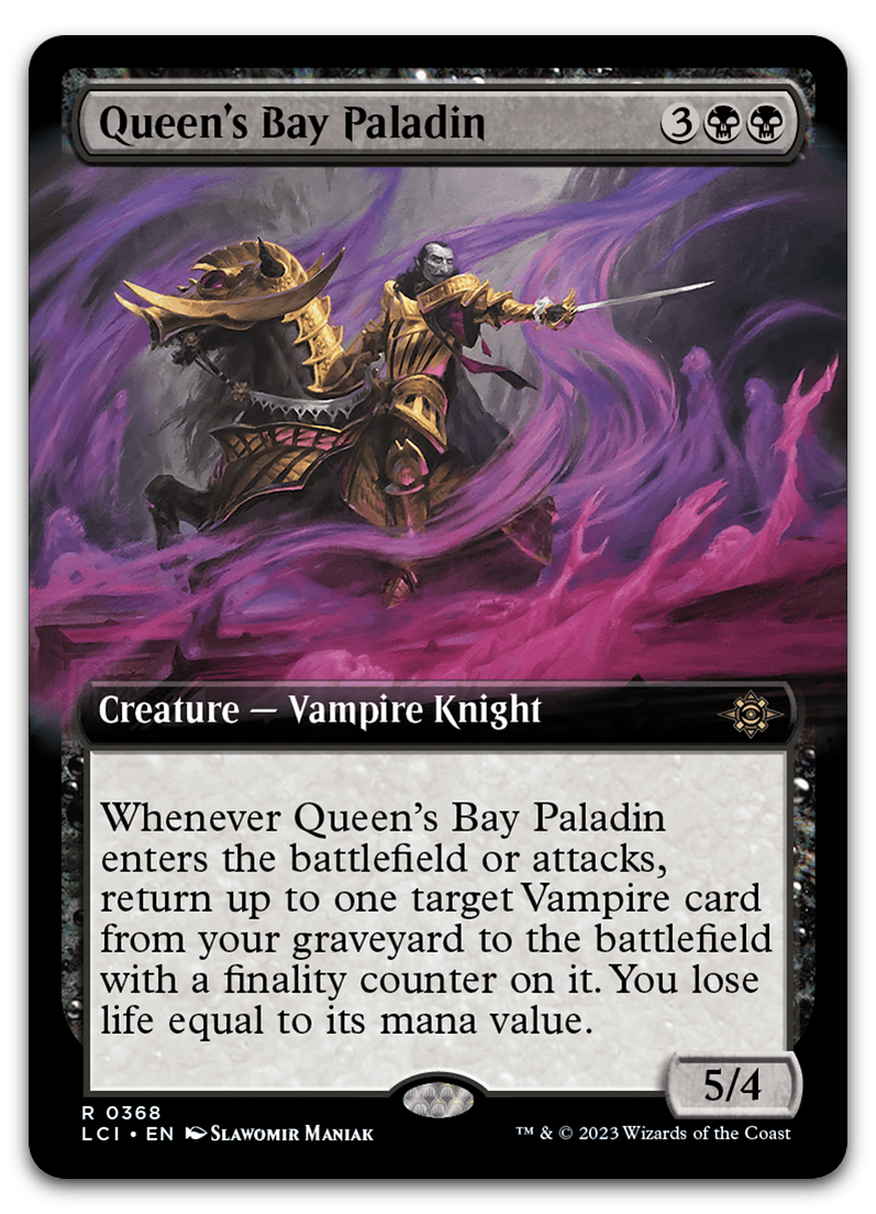 Queen's Bay Paladin (Extended Art) (The Lost Caverns of Ixalan)