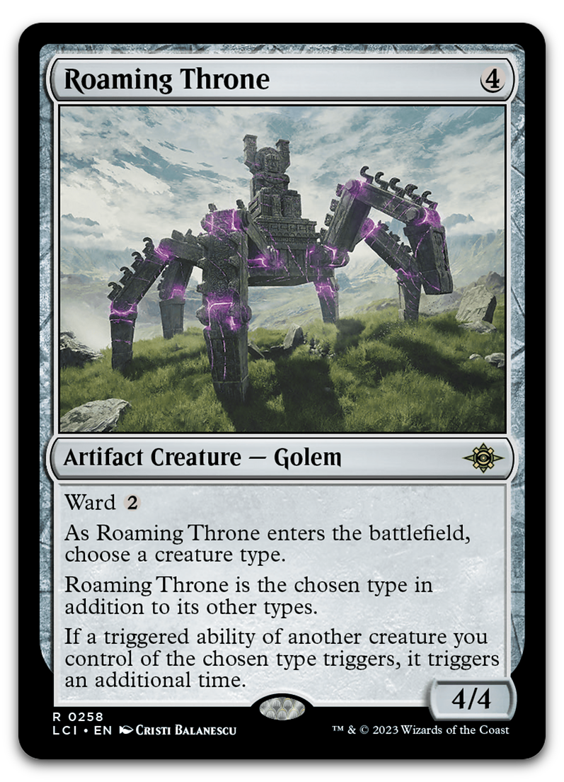 Roaming Throne (The Lost Caverns of Ixalan)