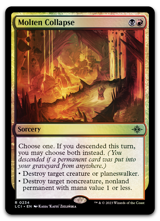 Molten Collapse (The Lost Caverns of Ixalan)