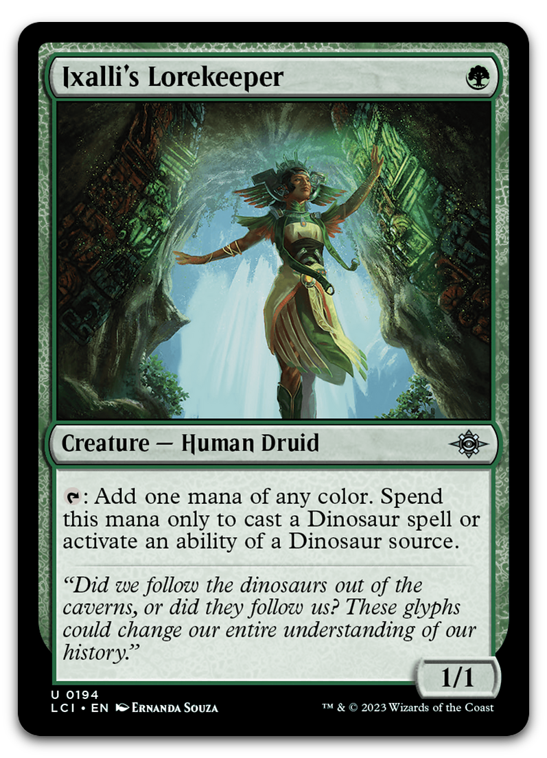 Ixalli's Lorekeeper (The Lost Caverns of Ixalan)