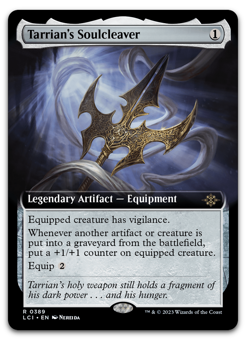 Tarrian's Soulcleaver (Extended Art) (The Lost Caverns of Ixalan)