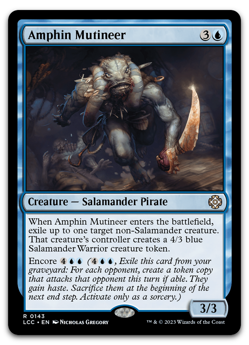 Amphin Mutineer (Commander: The Lost Caverns of Ixalan)