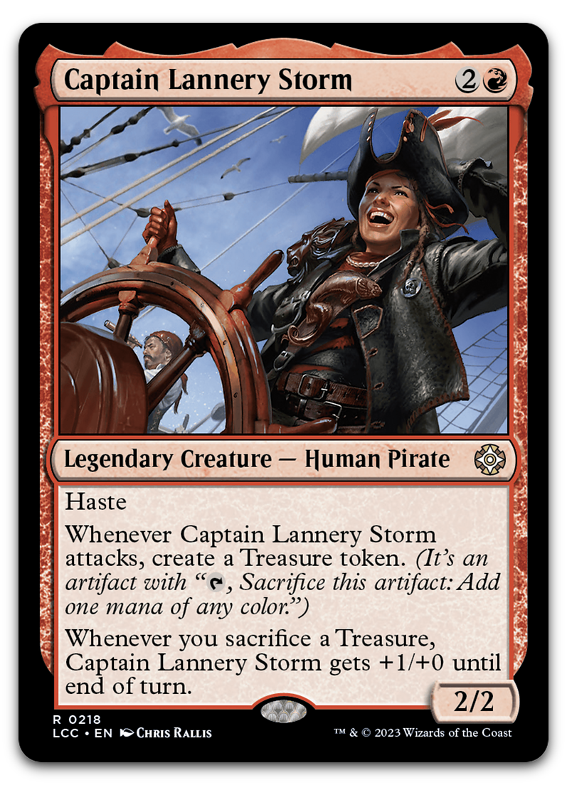 Captain Lannery Storm (Commander: The Lost Caverns of Ixalan)