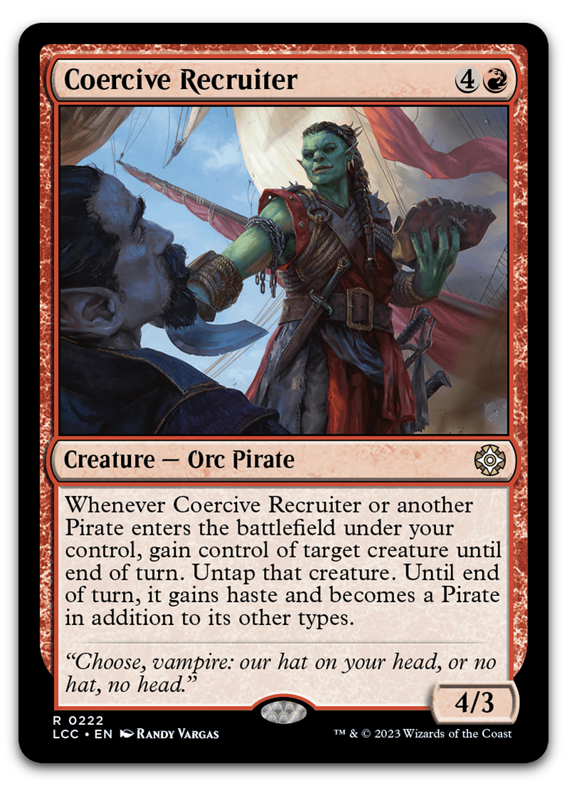 Coercive Recruiter (Commander: The Lost Caverns of Ixalan)