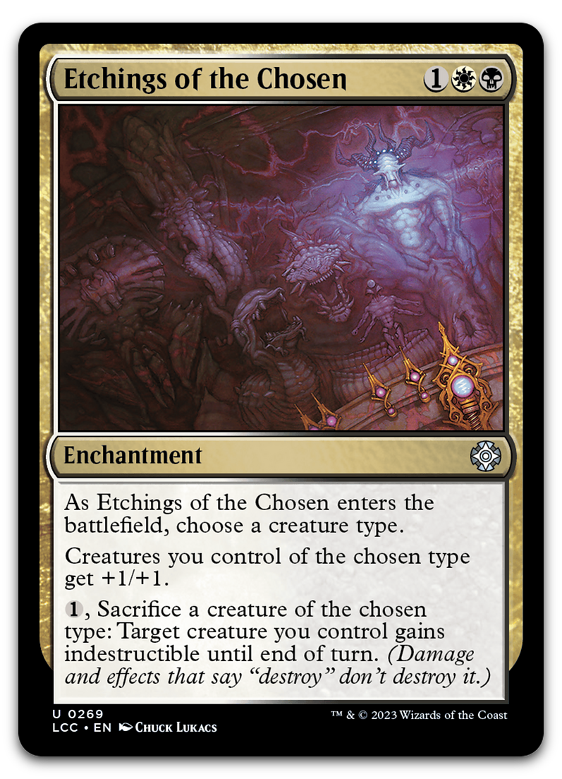 Etchings of the Chosen (Commander: The Lost Caverns of Ixalan)