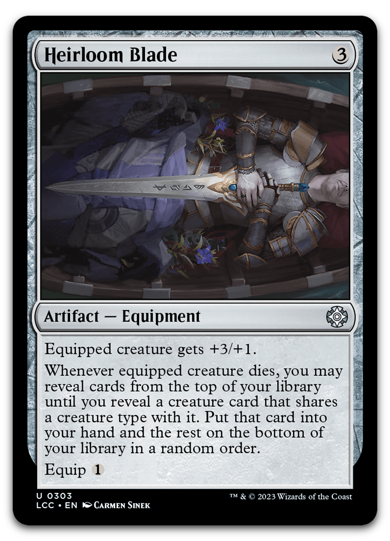 Heirloom Blade (Commander: The Lost Caverns of Ixalan)