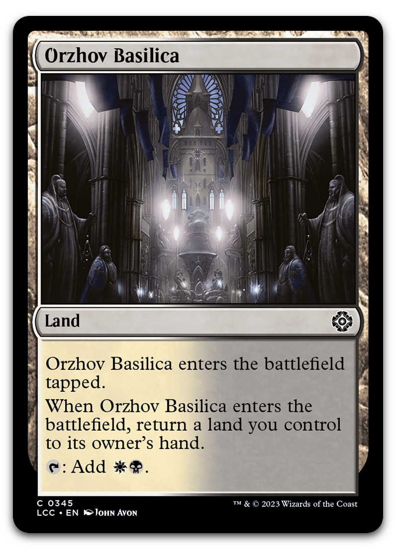 Orzhov Basilica (Commander: The Lost Caverns of Ixalan)