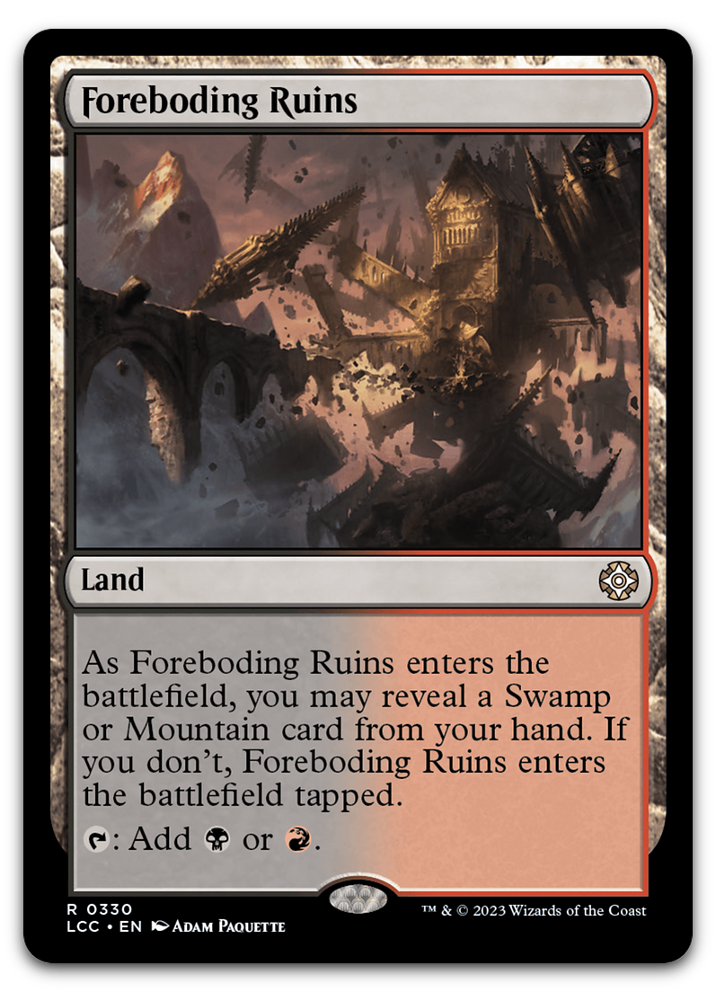 Foreboding Ruins (Commander: The Lost Caverns of Ixalan)