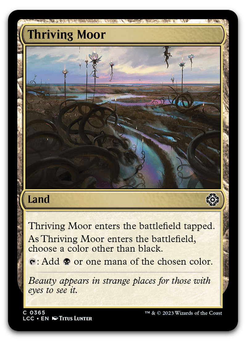 Thriving Moor (Commander: The Lost Caverns of Ixalan)