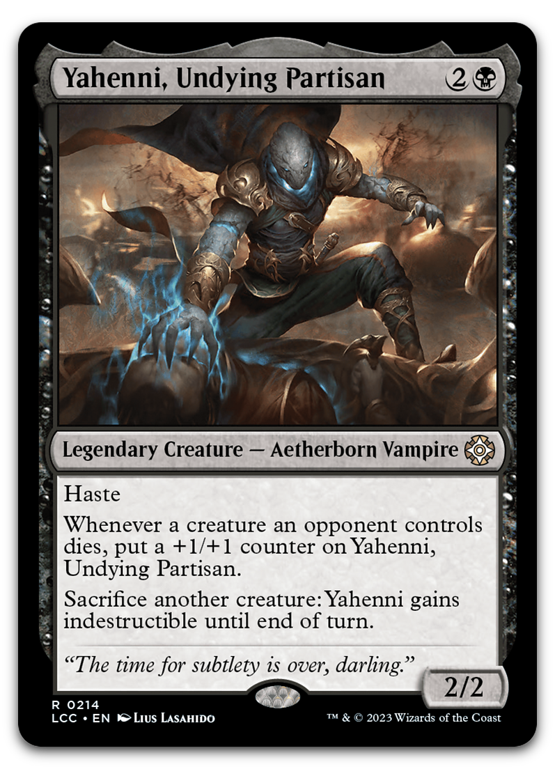 Yahenni, Undying Partisan (Commander: The Lost Caverns of Ixalan) –  Cardsurfer Games