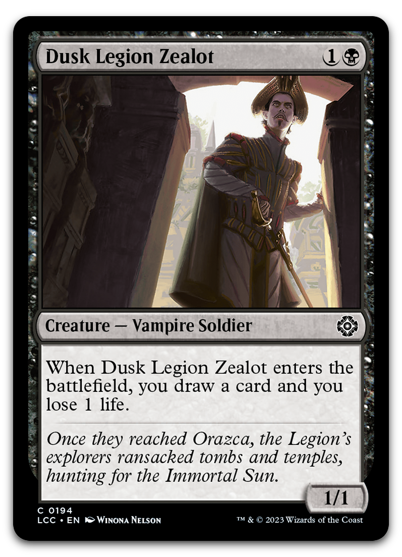 Dusk Legion Zealot (Commander: The Lost Caverns of Ixalan)