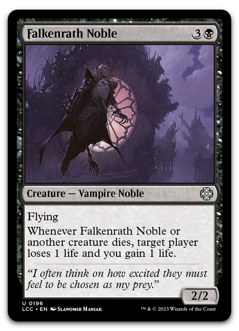 Falkenrath Noble (Commander: The Lost Caverns of Ixalan)
