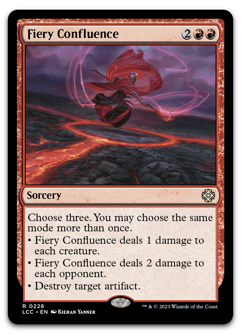 Fiery Confluence (Commander: The Lost Caverns of Ixalan)