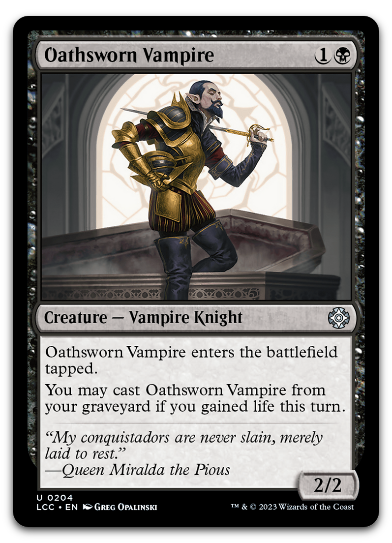 Oathsworn Vampire (Commander: The Lost Caverns of Ixalan)