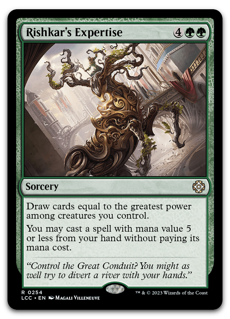 Rishkar's Expertise (Commander: The Lost Caverns of Ixalan)