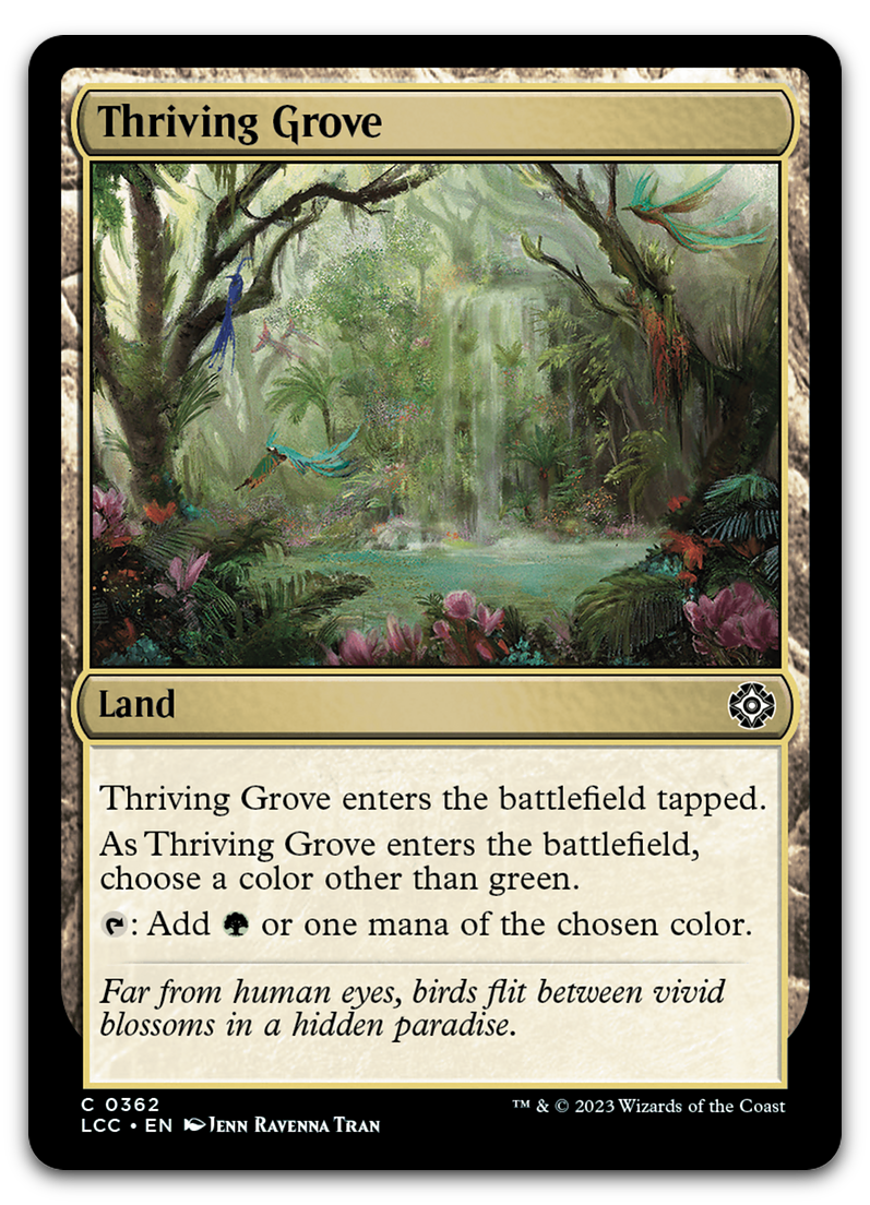 Thriving Grove (Commander: The Lost Caverns of Ixalan)