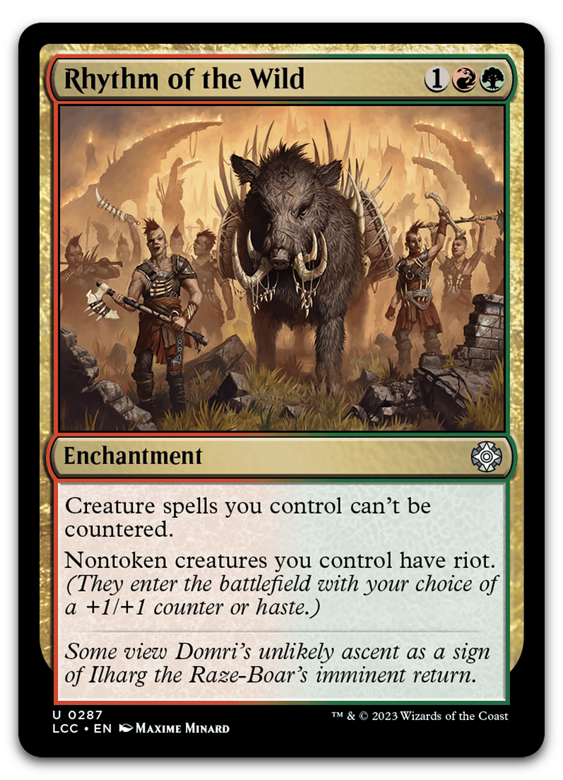 Rhythm of the Wild (Commander: The Lost Caverns of Ixalan)