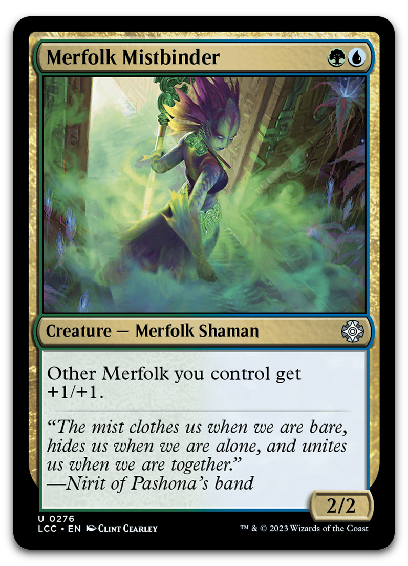 Merfolk Mistbinder (Commander: The Lost Caverns of Ixalan)