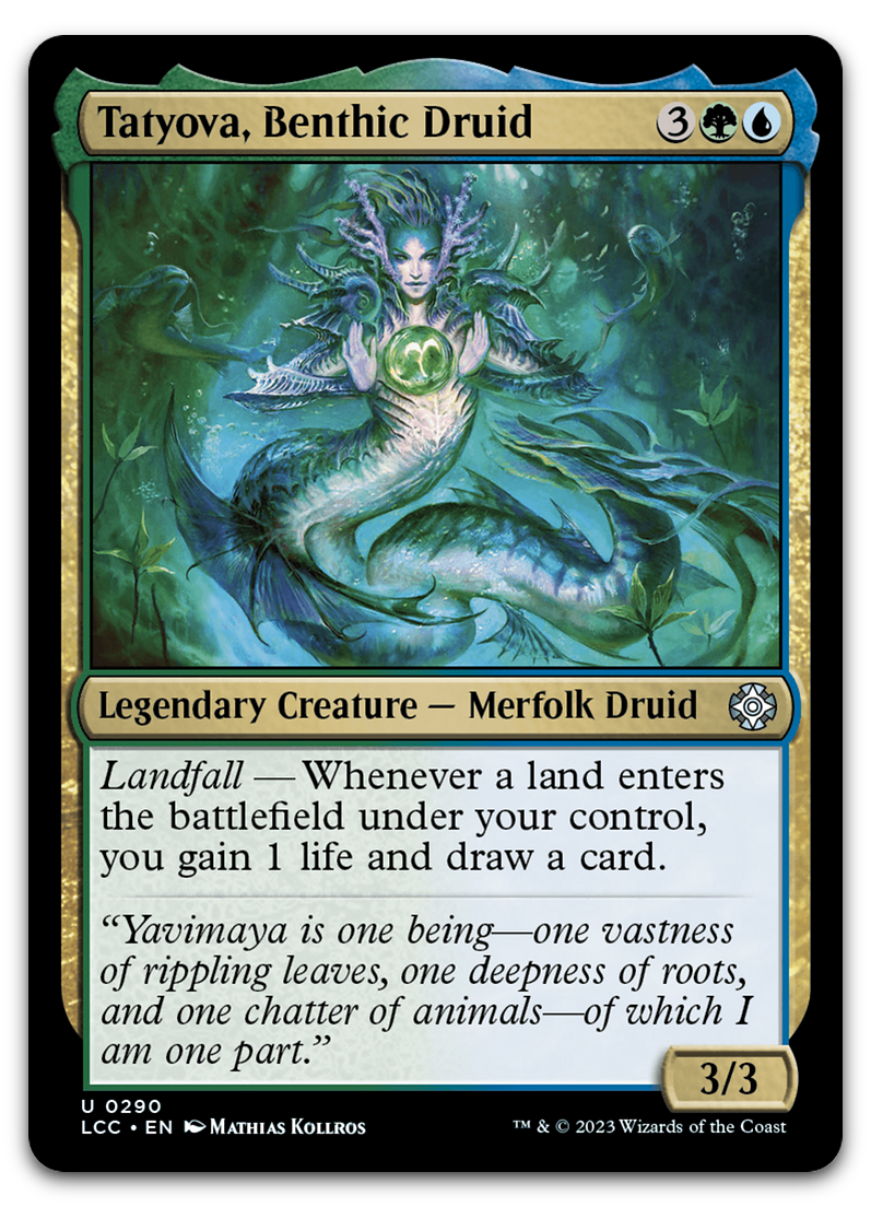 Tatyova, Benthic Druid (Commander: The Lost Caverns of Ixalan)