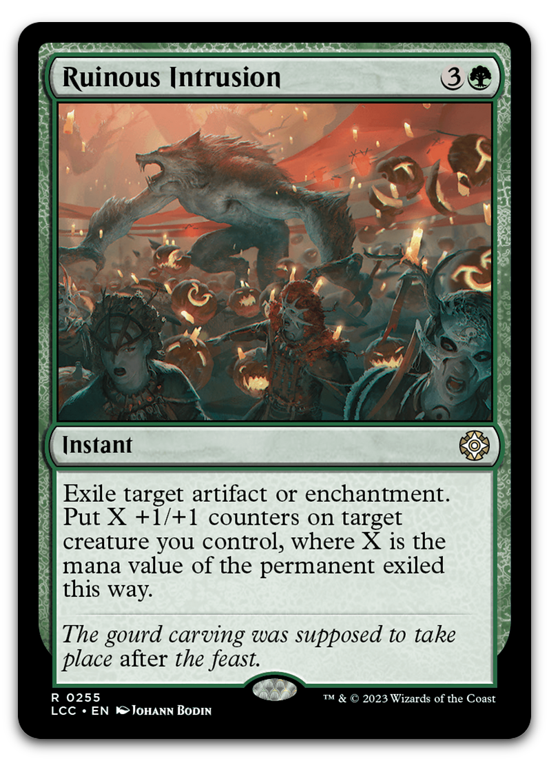 Ruinous Intrusion (Commander: The Lost Caverns of Ixalan)
