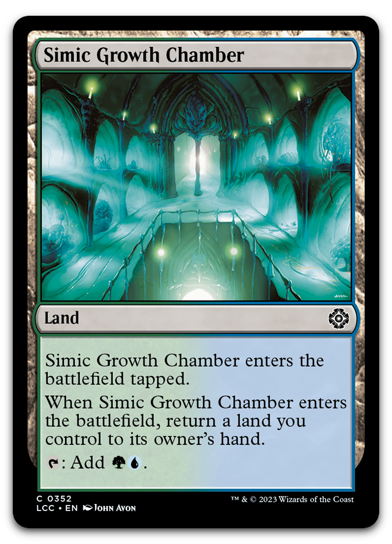 Simic Growth Chamber (Commander: The Lost Caverns of Ixalan)