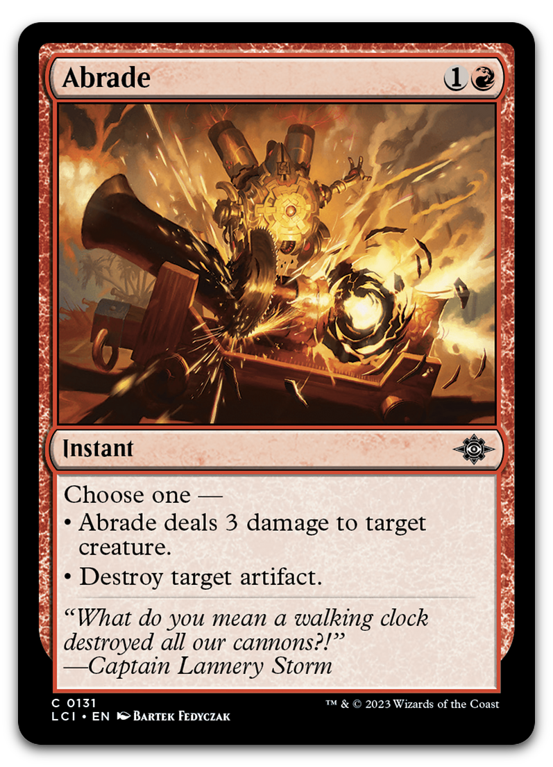 Abrade (The Lost Caverns of Ixalan)