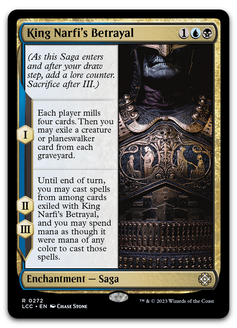King Narfi's Betrayal (Commander: The Lost Caverns of Ixalan)