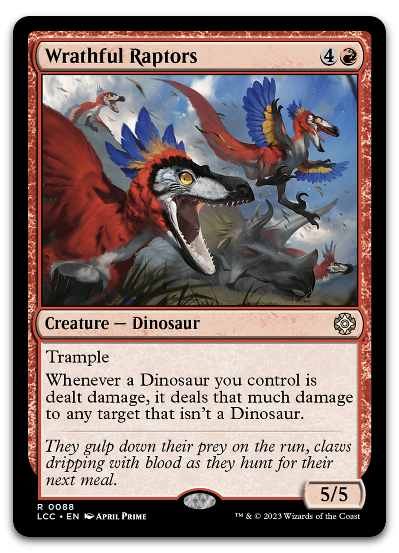Wrathful Raptors (Commander: The Lost Caverns of Ixalan)