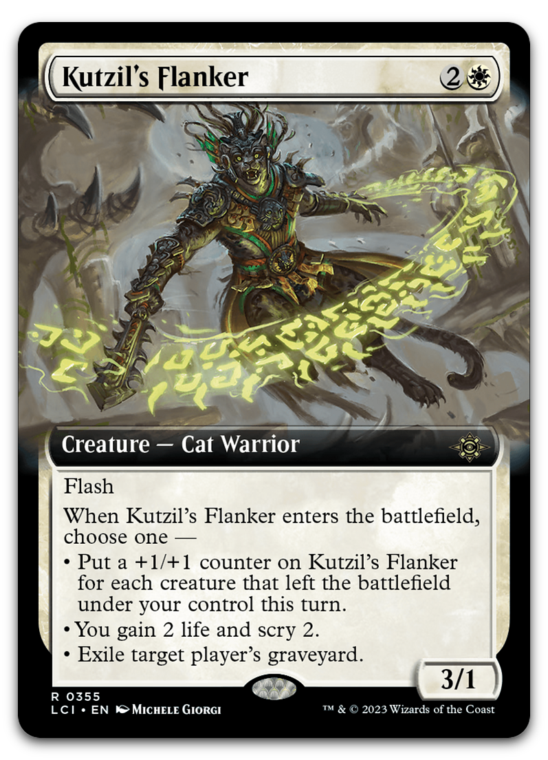 Kutzil's Flanker (Extended Art) (The Lost Caverns of Ixalan)