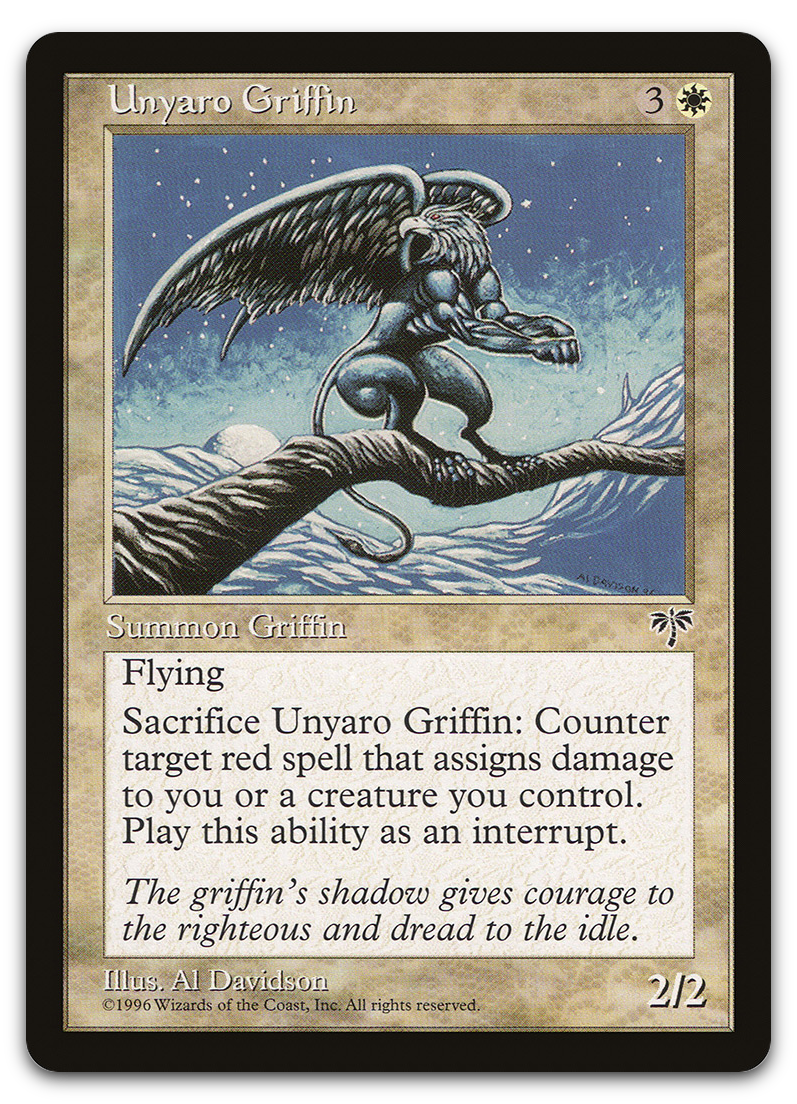 Unyaro Griffin (Mirage)