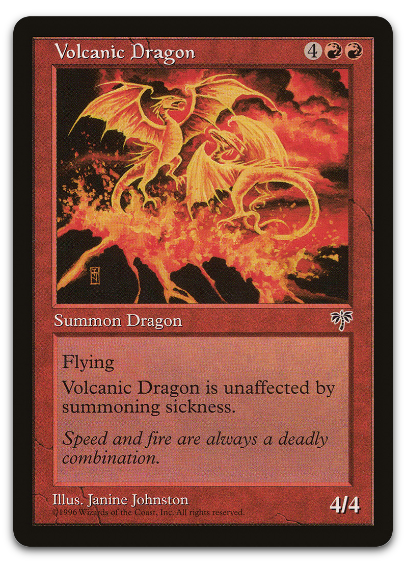 Volcanic Dragon (Mirage)