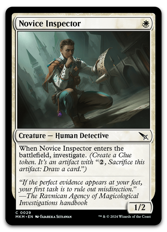 Novice Inspector (Murders at Karlov Manor)