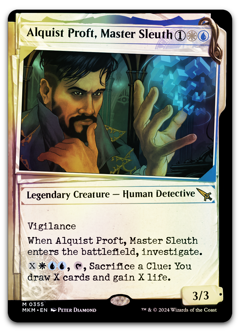 Alquist Proft, Master Sleuth (Showcase) (Murders at Karlov Manor)