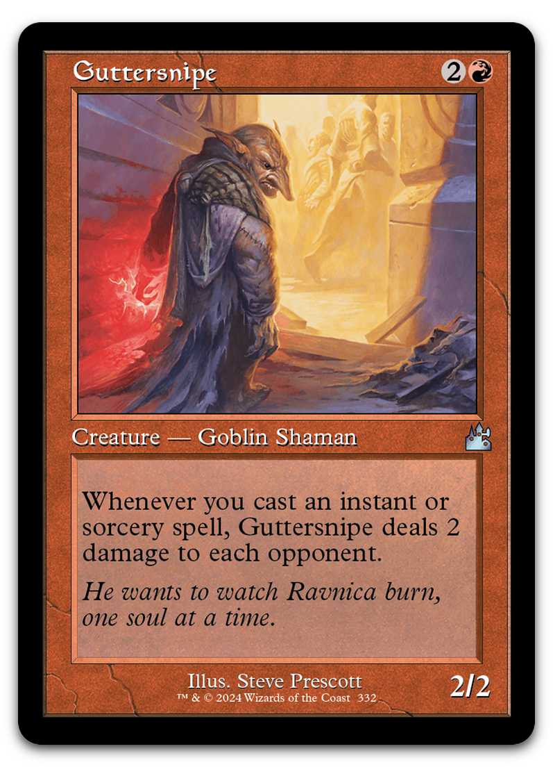 Guttersnipe (Retro Frame) (Ravnica Remastered)