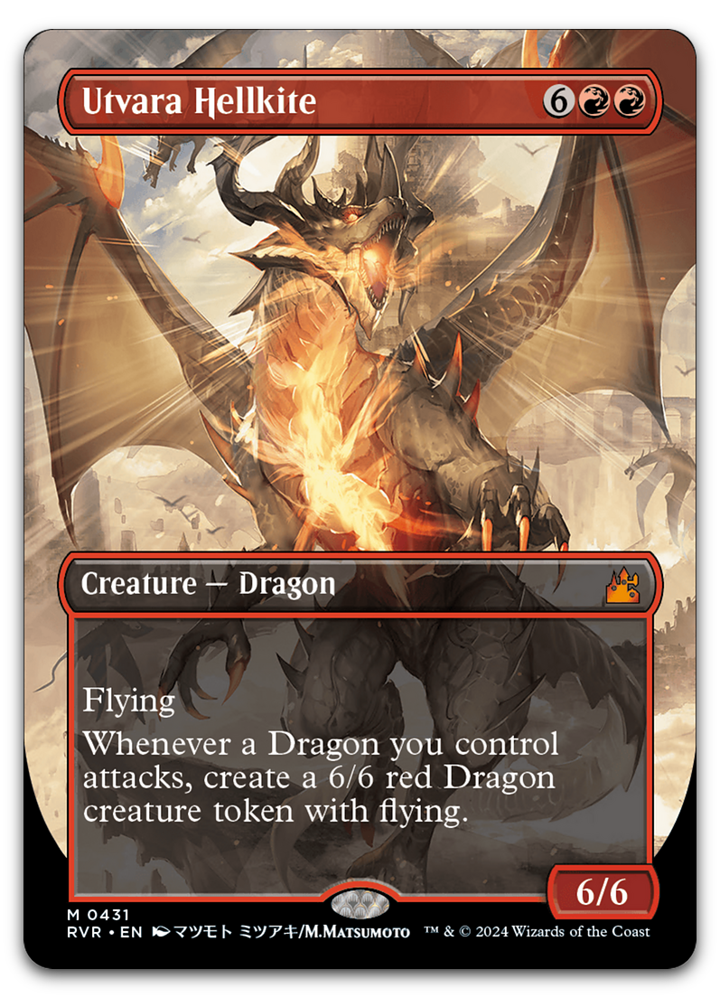 Utvara Hellkite (Anime Borderless) (Ravnica Remastered)