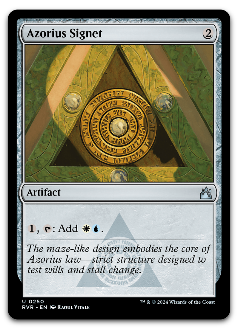 Azorius Signet (Ravnica Remastered)